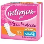 Absorvente Intimus Gel  Com e Sem Abas - 8 Unidades