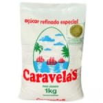 Açúcar Refinado Caravelas - 1 Kg