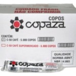 Copo Descartável de Café Copaza - 50 ml