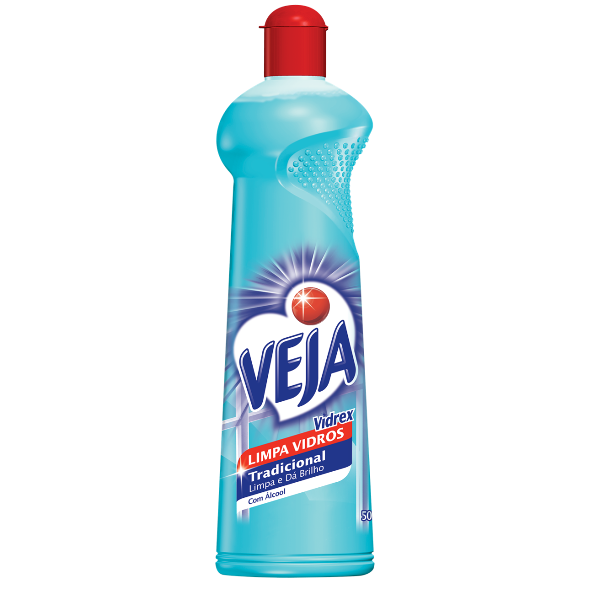 Limpa Vidro Com Álcool Veja - 500 ml